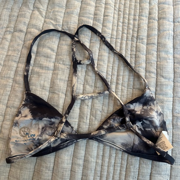 Blue Life Tie Dye Bikini Top - Picture 2 of 2